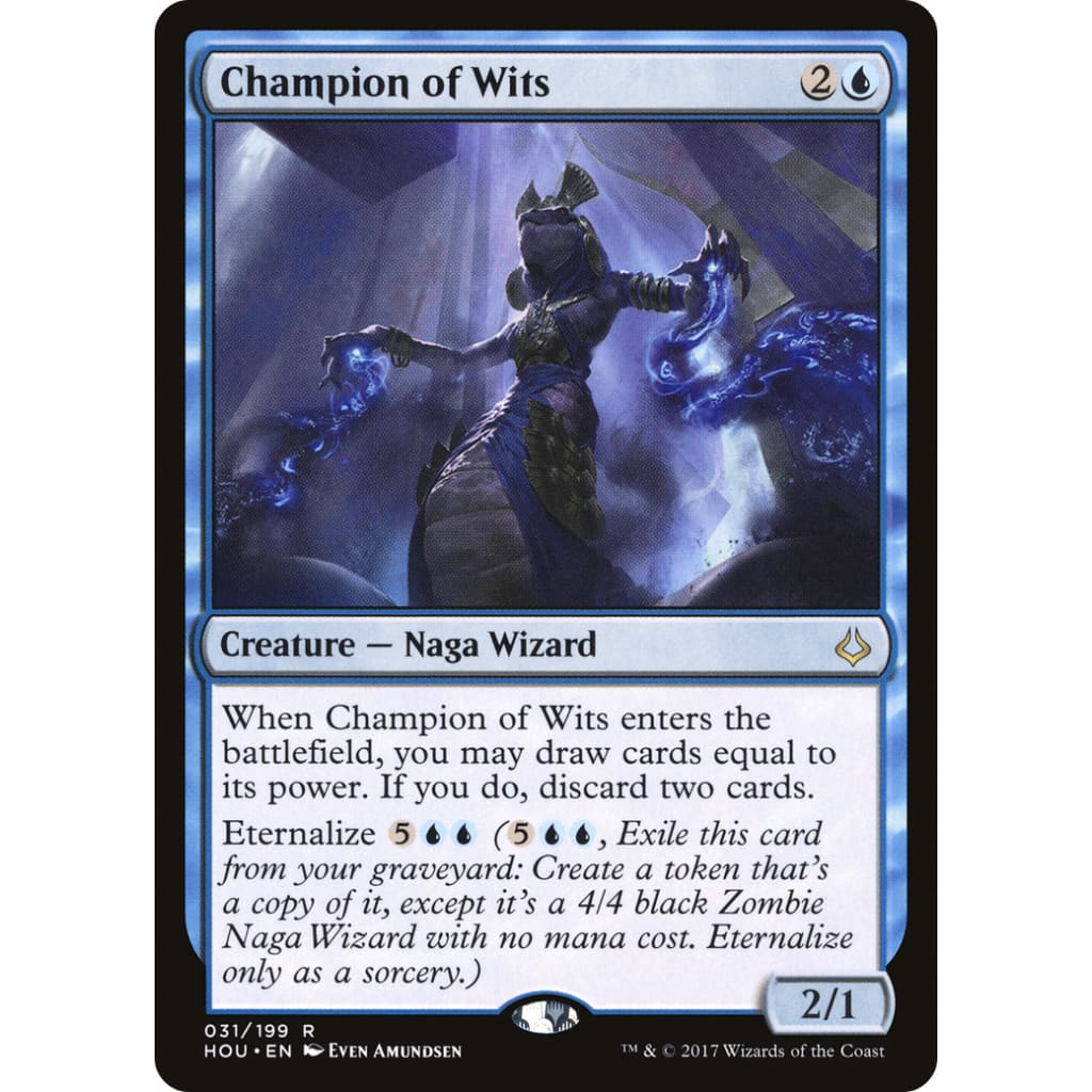Champion of Wits (HOU-031) Foil - Single