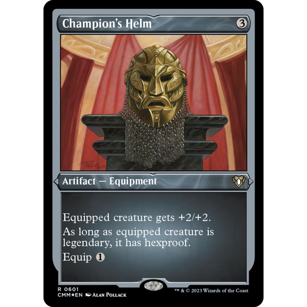 Champion’s Helm (CMM-601) Etched Foil - Single