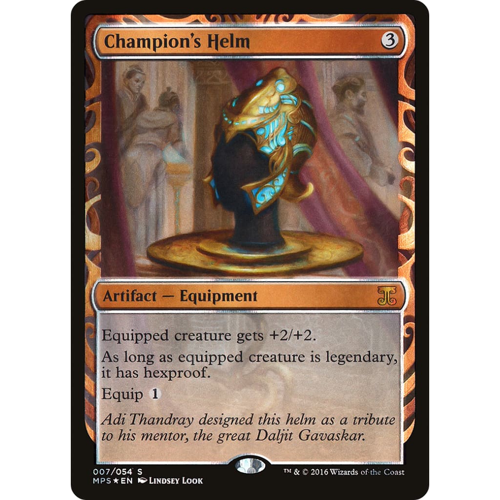 Champion’s Helm (MPS-007) Foil - Single