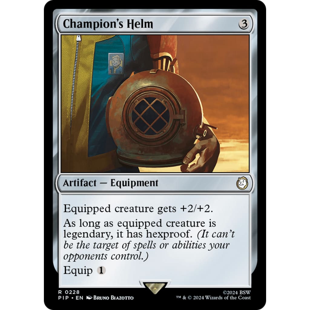 Champion’s Helm (PIP-228) Foil - Single