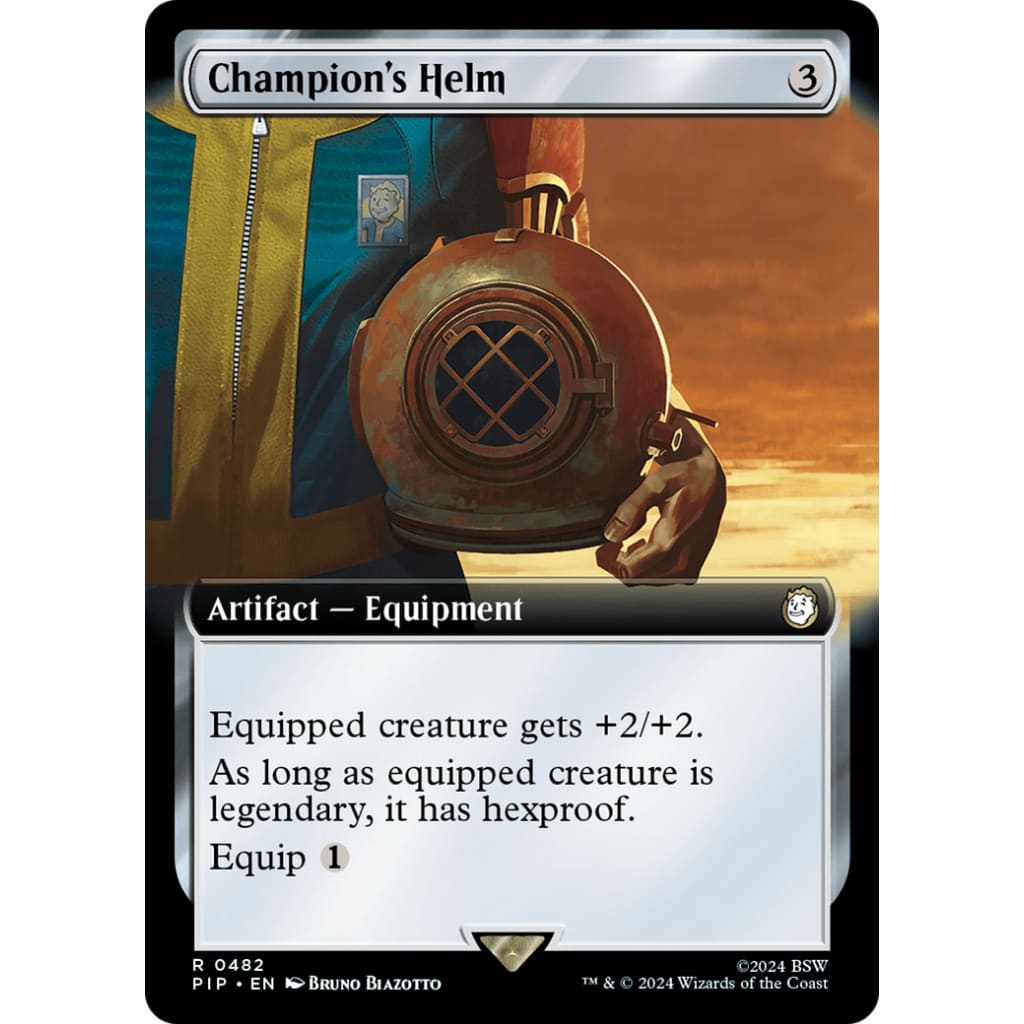 Champion’s Helm (PIP-482): (Extended Art) - Single