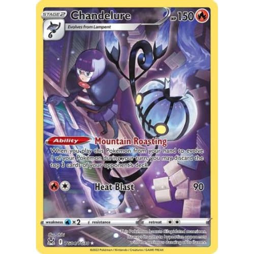 Chandelure (TG04/030) Holo Rare Holofoil - Single