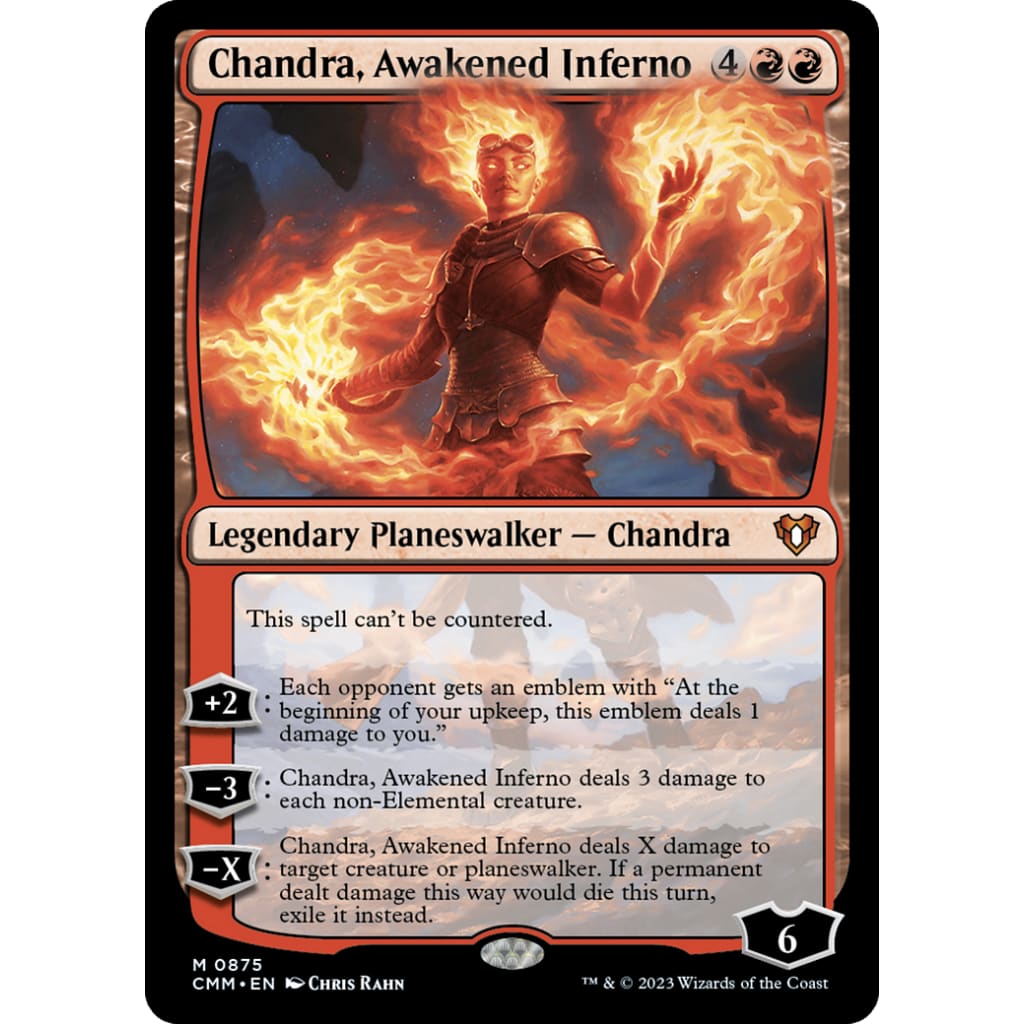 Chandra Awakened Inferno (CMM-875) - Single