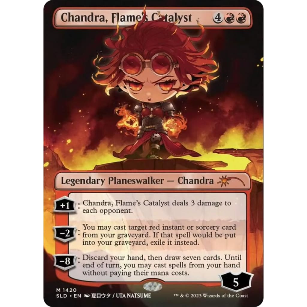 Chandra Flame’s Catalyst (SLD-1420★) Foil - Single