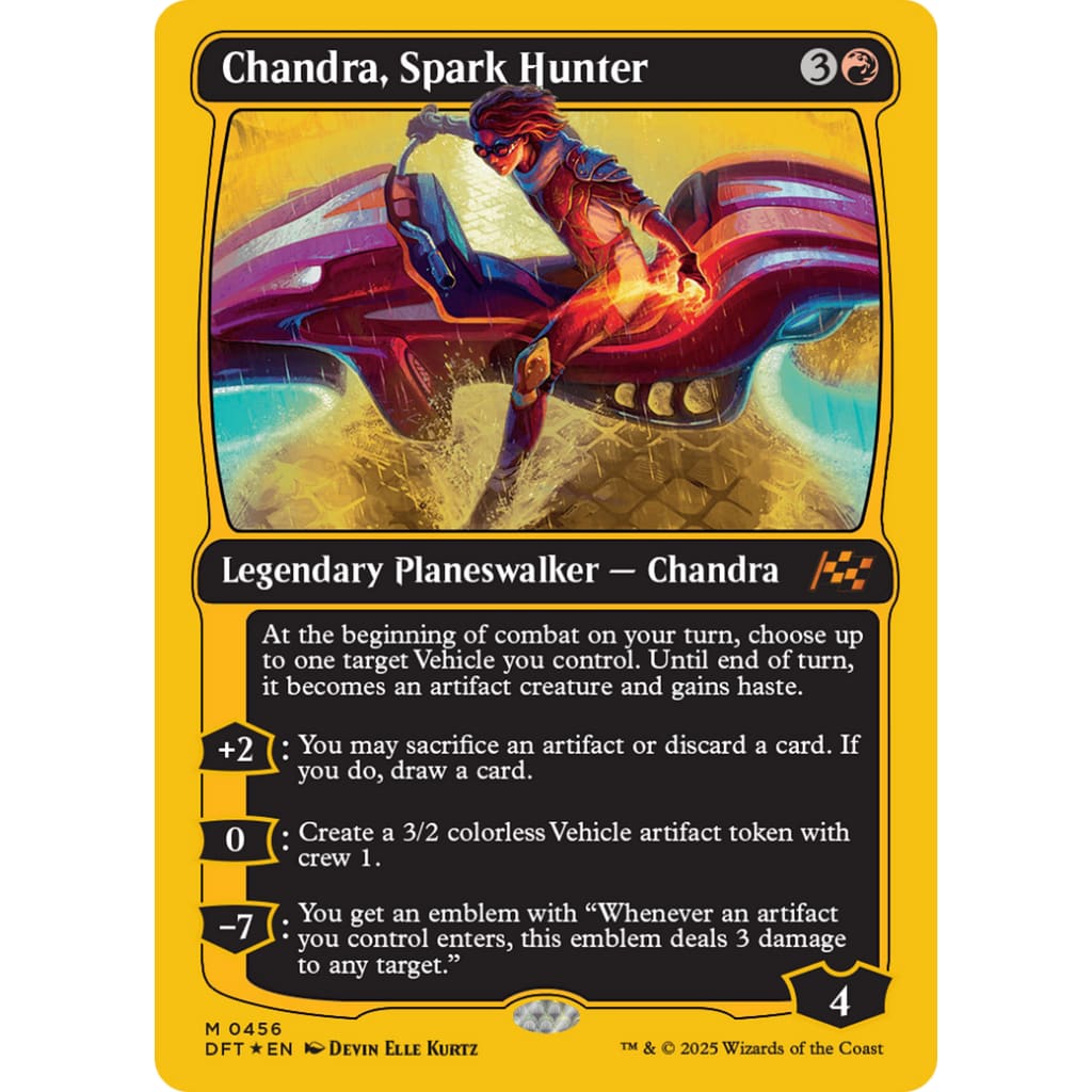 Chandra Spark Hunter (First-Place Foil) (DFT-456) Foil