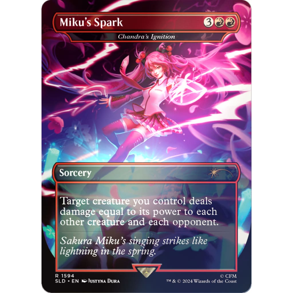 Chandra’s Ignition (SLD-1594★) (Borderless) Foil - Single