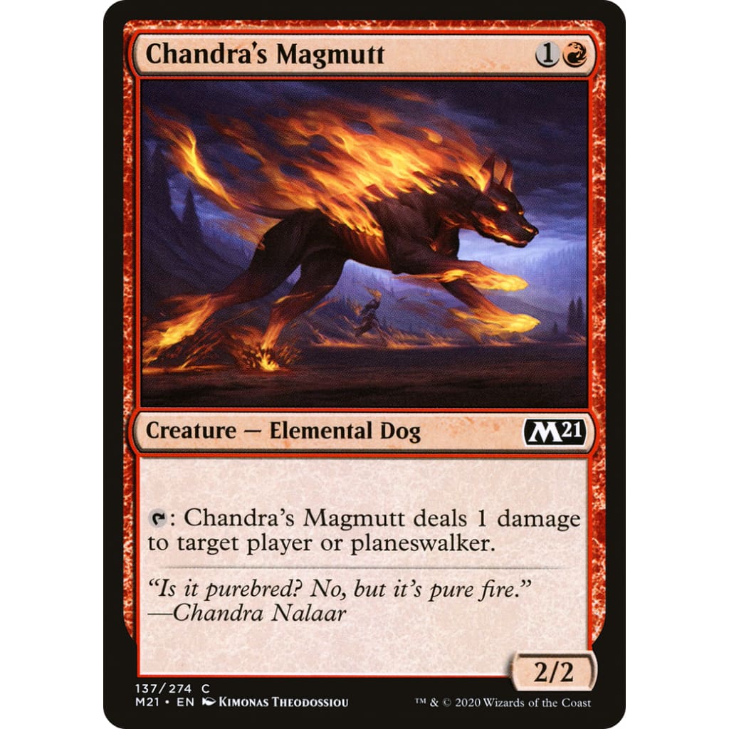 Chandra’s Magmutt (M21-137) - Single