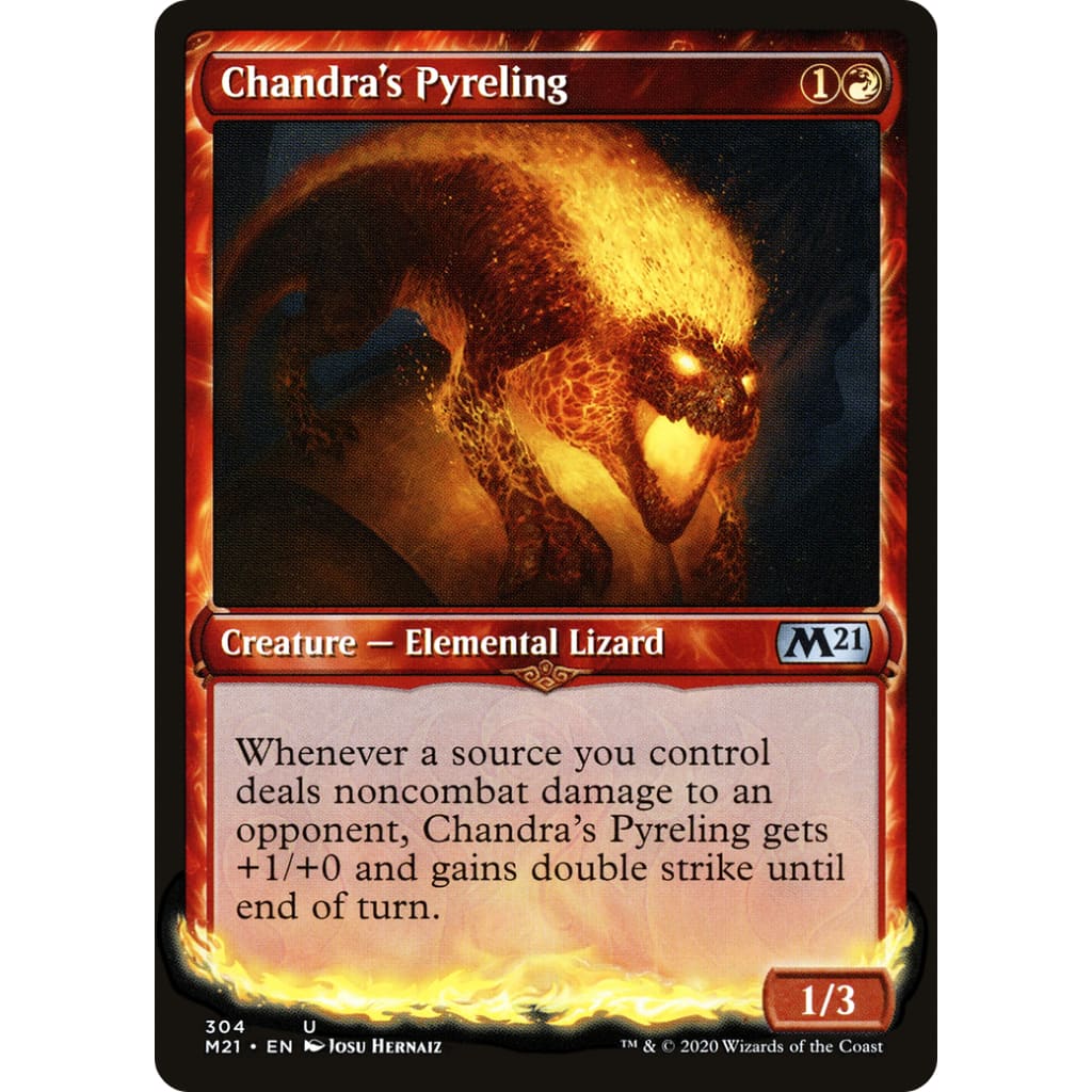 Chandra’s Pyreling (M21-304): (Showcase) Foil - Single