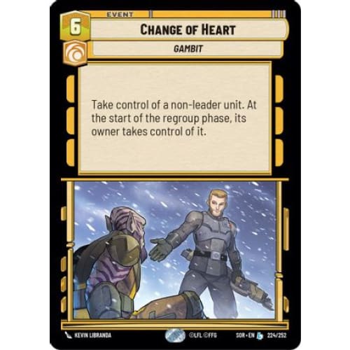 Change of Heart (224/252) - Spark Rebellion Foil - Single