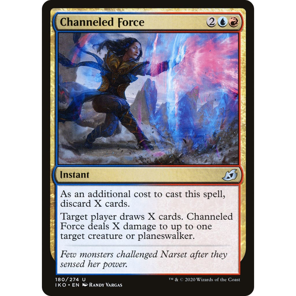 Channeled Force (IKO-180) Foil - Single