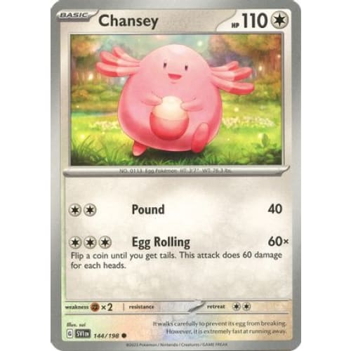 Chansey (144) Reverse Holofoil Common - Single
