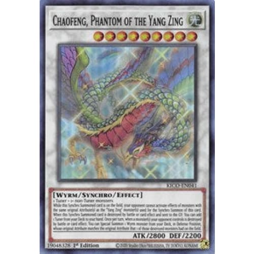 Chaofeng Phantom of the Yang Zing (KICO-EN041) Super Rare