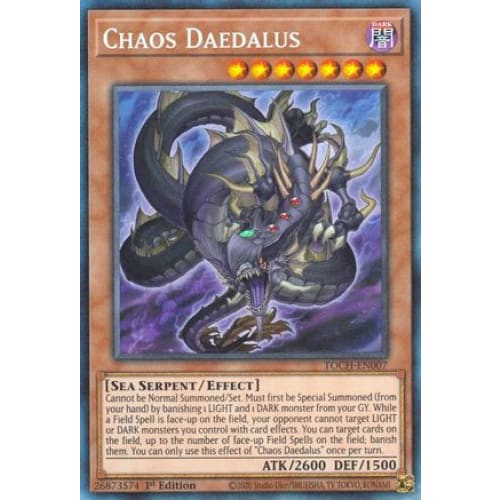 Chaos Daedalus (CR) (TOCH-EN007) Collector’s Rare Unlimited