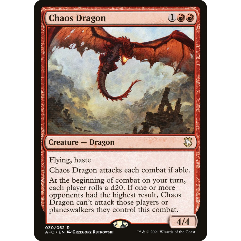 Chaos Dragon (AFC-030) - Single