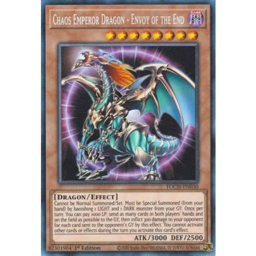 Chaos Emperor Dragon - Envoy of the End (CR) (TOCH-EN030)