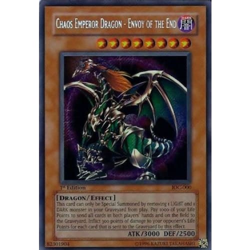 Chaos Emperor Dragon - Envoy of the End (IOC-000) Secret