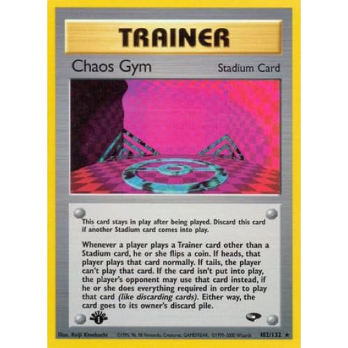 Chaos Gym (102/132) Rare Classic Unlimited - Single