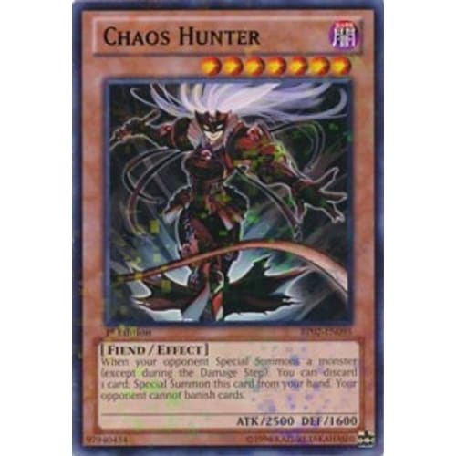 Chaos Hunter (Mosaic Rare) (BP02-EN095) Mosaic Rare 1st