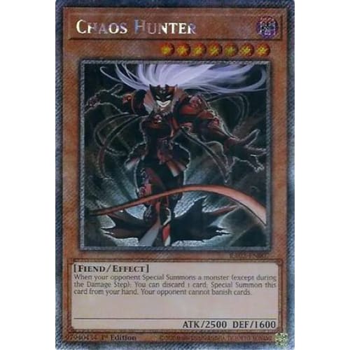 Chaos Hunter (Platinum Secret Rare) - RA02-EN007 Platinum