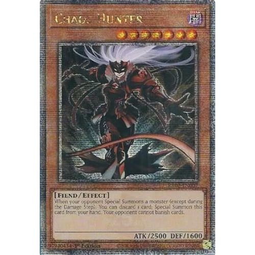 Chaos Hunter (Quarter Century Secret Rare) - RA02-EN007