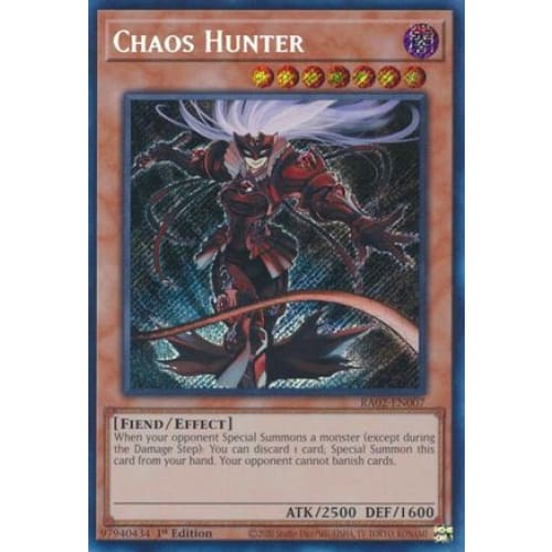 Chaos Hunter (Secret Rare) - RA02-EN007 Secret Rare 1st