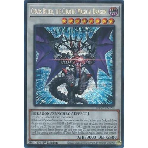 Chaos Ruler the Chaotic Magical Dragon - MP25-EN150