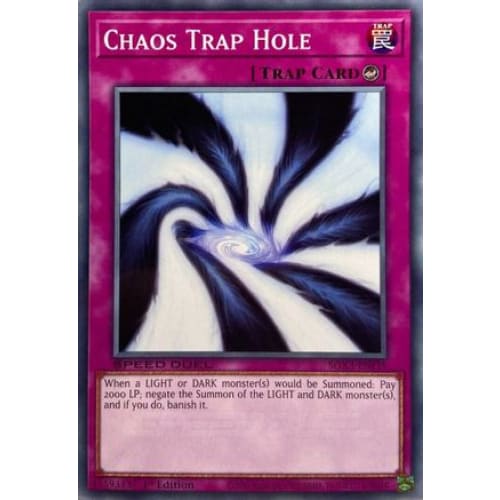 Chaos Trap Hole - SGX3-ENI35 Common 1st Edition - Single