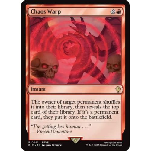 Chaos Warp (FIC-291) - Single