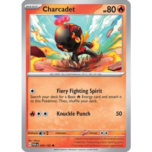 Charcadet - 026/182 (26) Common Reverse Holofoil - Single