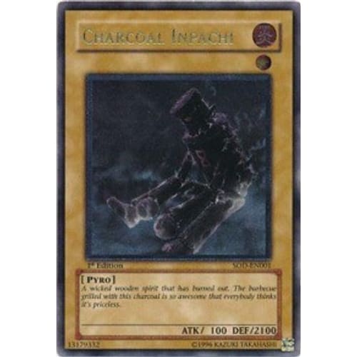 Charcoal Inpachi (UTR) (SOD-EN001) Ultimate Rare 1st