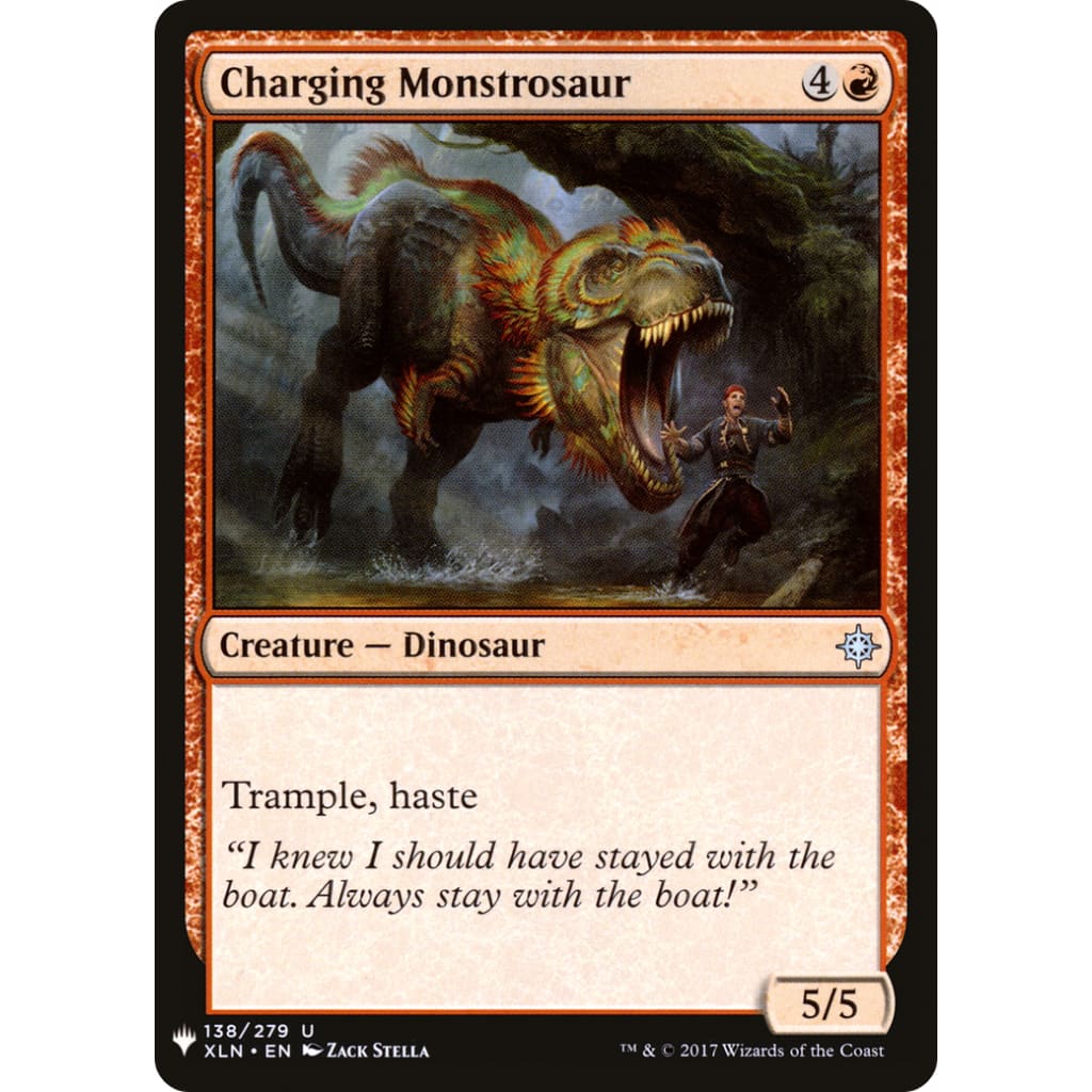 Charging Monstrosaur (PLST-XLN-138) - Single