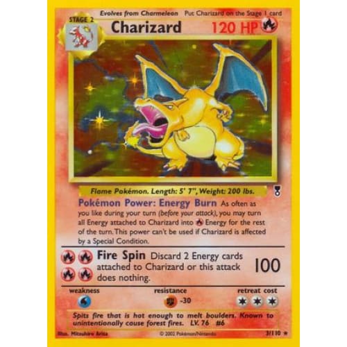 Charizard (003/110) Holo Rare Reverse Holofoil - Single
