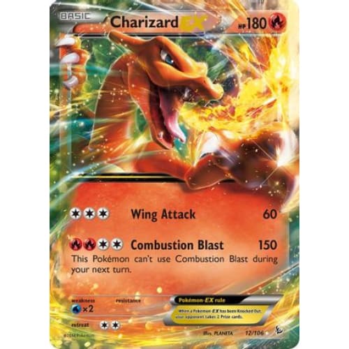 Charizard-EX (012/106) Holo Rare Holofoil - Single