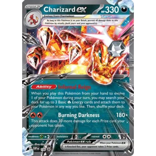 Charizard ex -196 (196) Promo Holofoil - Single