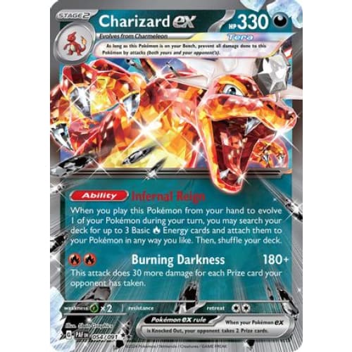 Charizard ex (54) Double Rare Holofoil - Single
