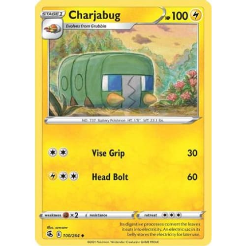 Charjabug (100/264) Uncommon - Single