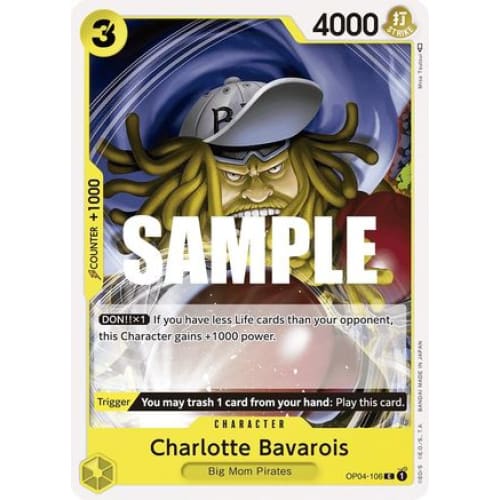Charlotte Bavarois OP04-106 C Kingdoms of Intrigue - Single