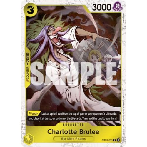Charlotte Brulee (Pirate Foil) ST20-003 C Premium Booster
