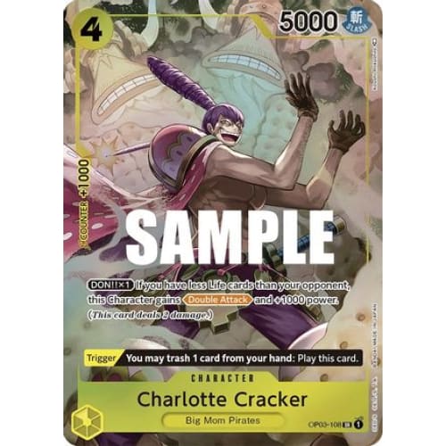 Charlotte Cracker (Alternate Art) OP03-108 SR Pillars