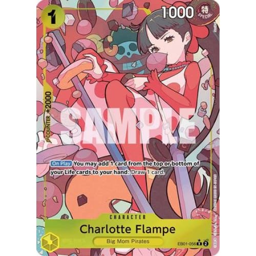 Charlotte Flampe (Alternate Art) EB01-056 R Extra Booster: