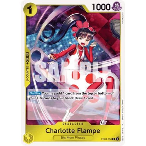 Charlotte Flampe EB01-056 R Extra Booster: Memorial