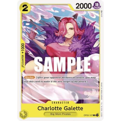 Charlotte Galette OP03-107 C Pillars of Strength - Single