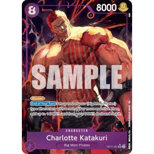 Charlotte Katakuri (067) (Alternate Art) OP11-067 SR A Fist