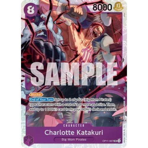 Charlotte Katakuri (067) OP11-067 SR A Fist of Divine Speed