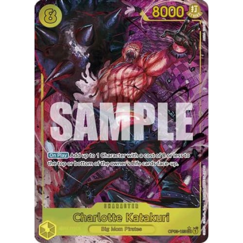 Charlotte Katakuri (Alternate Art) OP03-123 SEC Premium