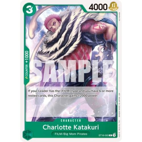 Charlotte Katakuri (Reprint) ST16-003 C Premium Booster
