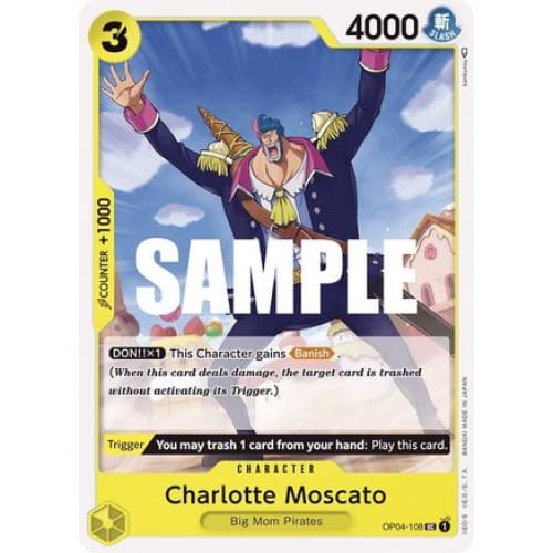 Charlotte Moscato OP04-108 UC Kingdoms of Intrigue - Single