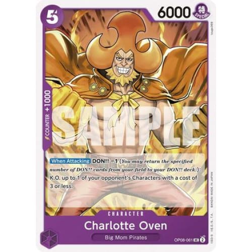 Charlotte Oven OP08-061 UC Two Legends - Single