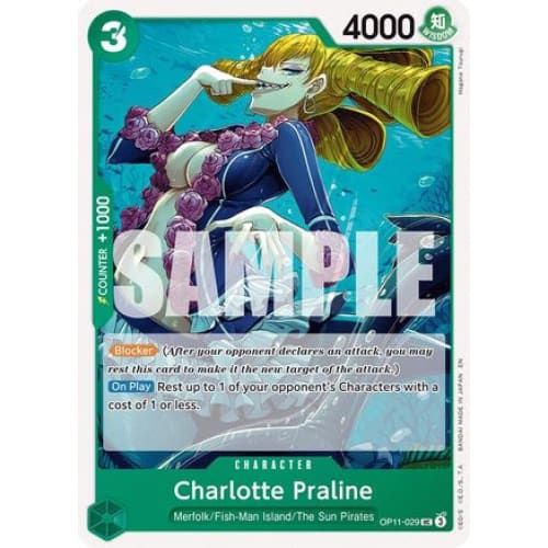 Charlotte Praline OP11-029 UC A Fist of Divine Speed