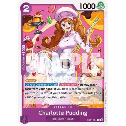 Charlotte Pudding EB04-034 C The Azure Sea’s Seven - Single